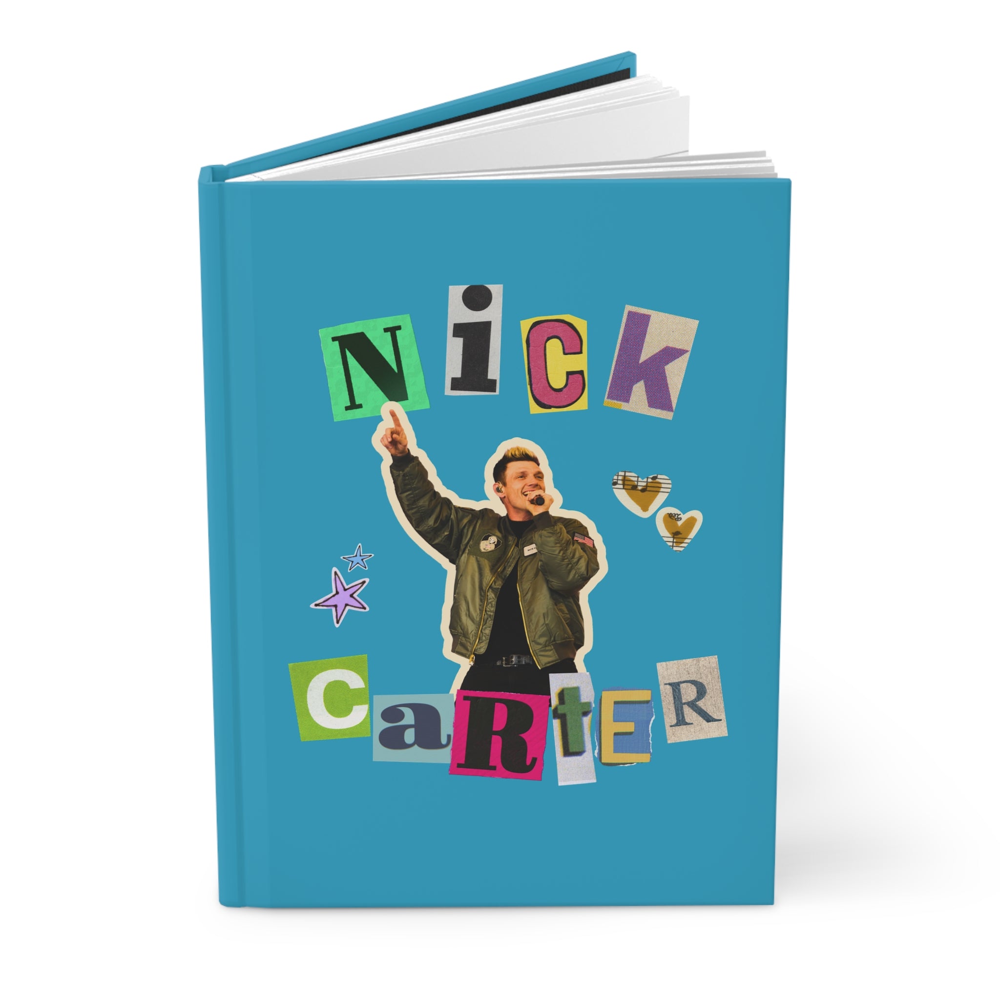 Old School Scrapbook Hardcover Journal