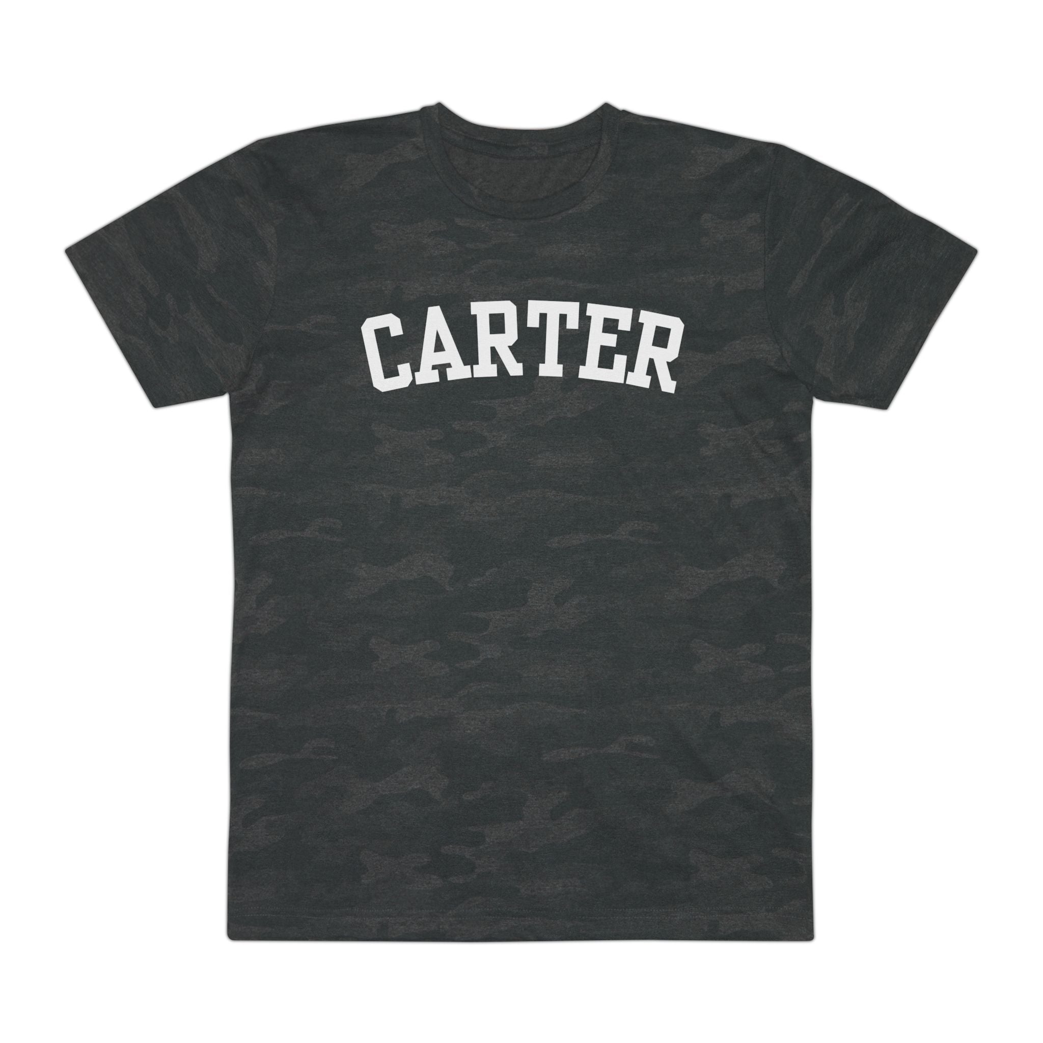 CARTER Name Camo T-Shirt