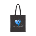 Love Life Tragedy Canvas Tote