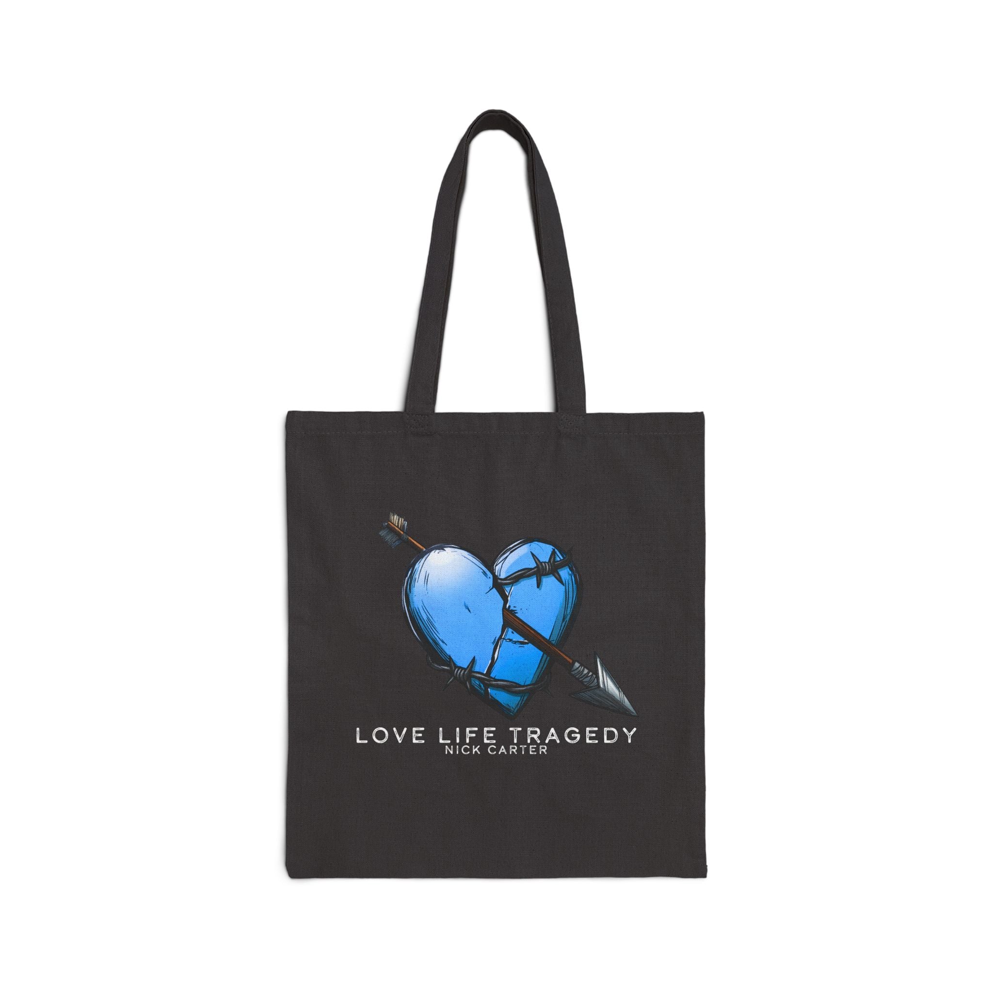 Love Life Tragedy Canvas Tote