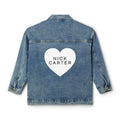 NC Heart Oversized Denim Jacket