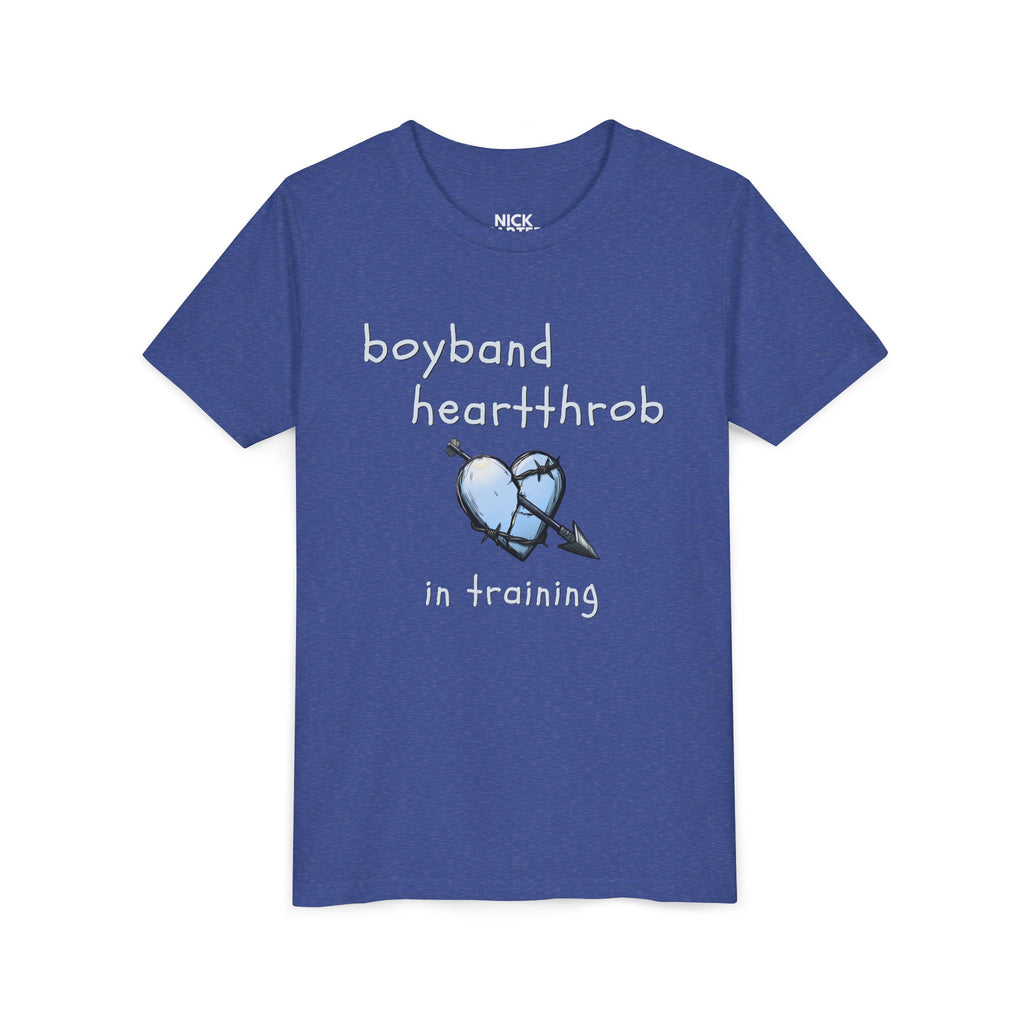 Love Life Tragedy Boyband Heartthrob In Training Kids T-Shirt