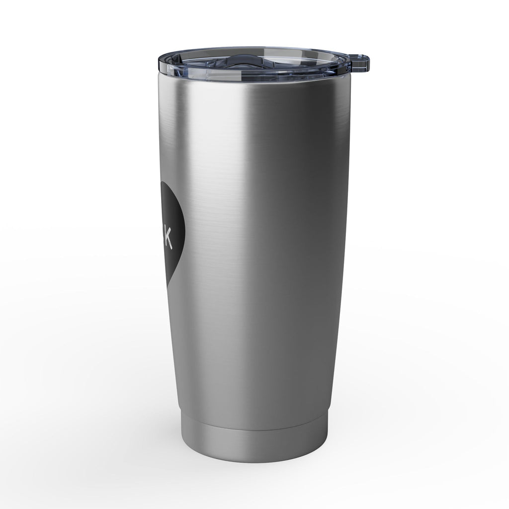 Nick Heart Stainless Steel Tumbler