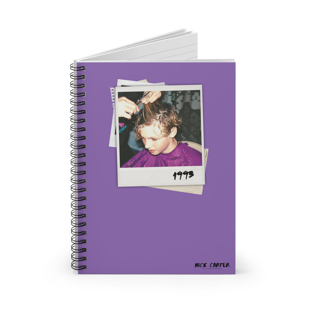 90's Baby Colletion - 1993 Photo Spiral Notebook