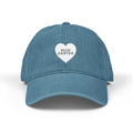 NC Heart Embroidered Denim Baseball Cap