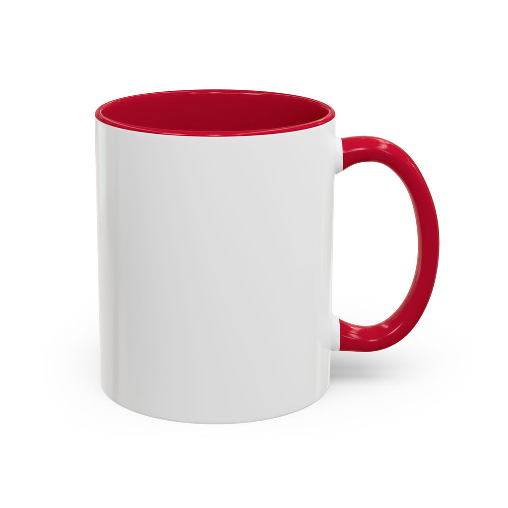 Love Life Tragedy Red Heart Mug