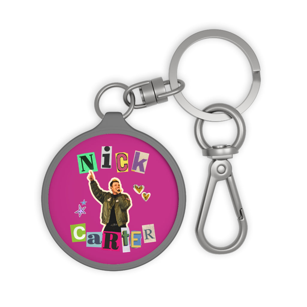 Old School Scrapbook Keychain