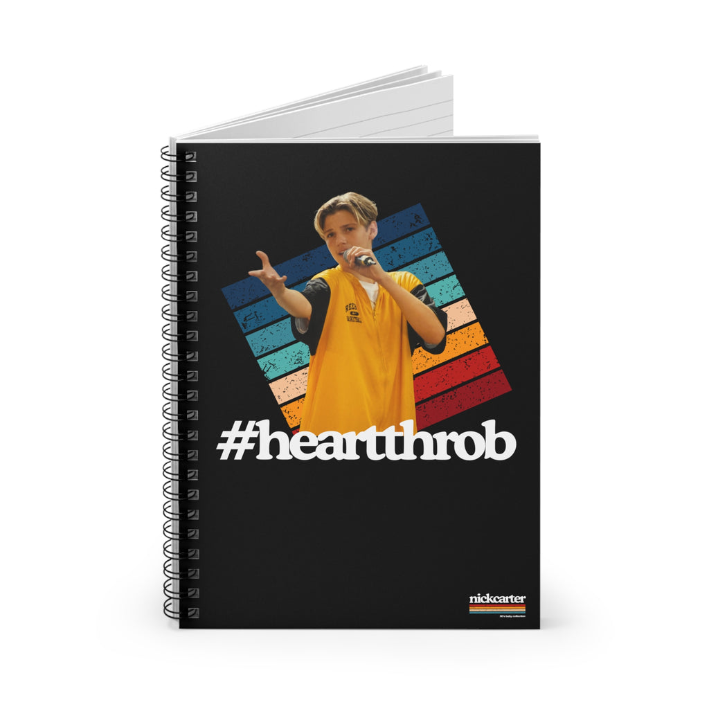 90's Baby Collection - Heartthrob Spiral Notebook