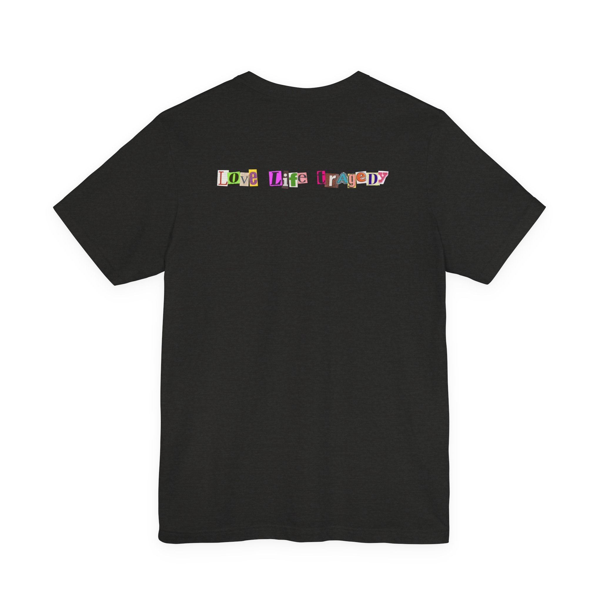 Love Life Tragedy Old School Scrapbook T-Shirt