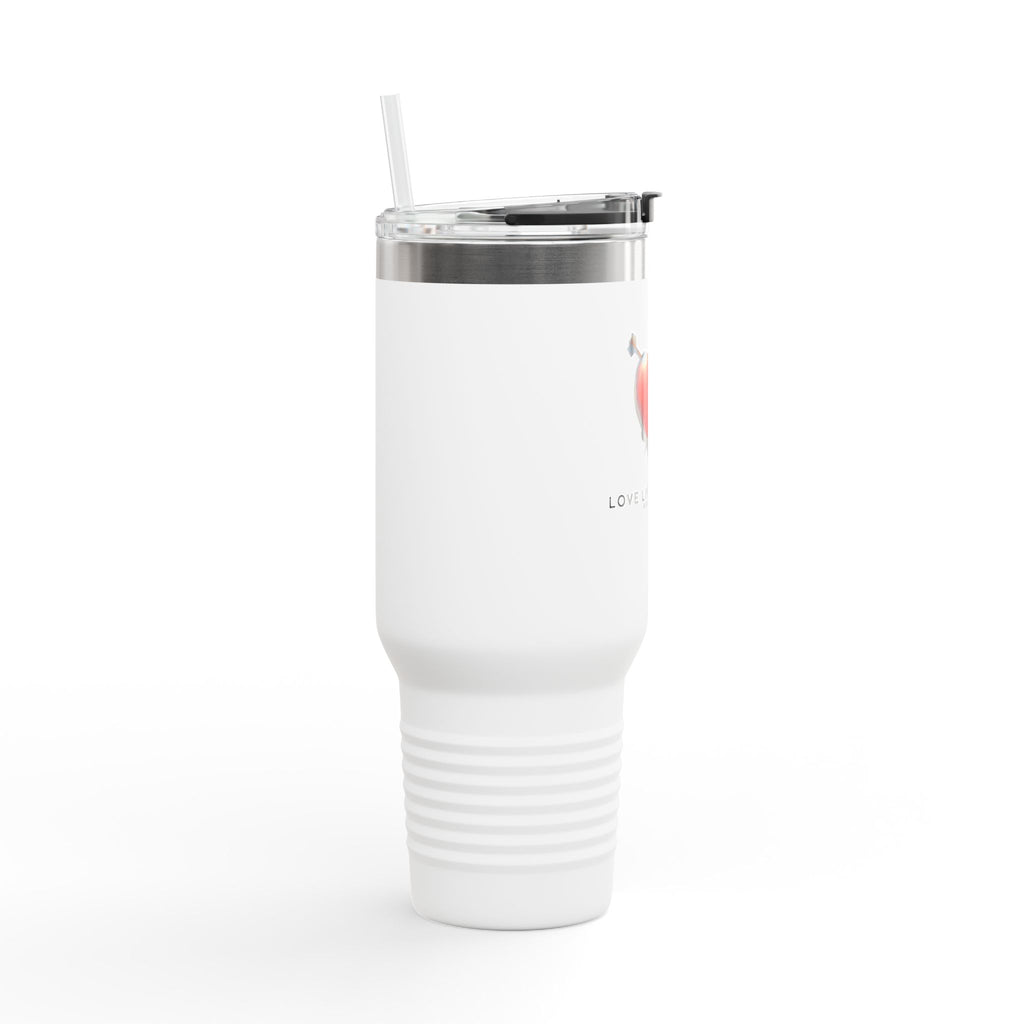 Love Life Tragedy 40oz Insulated Travel Tumbler