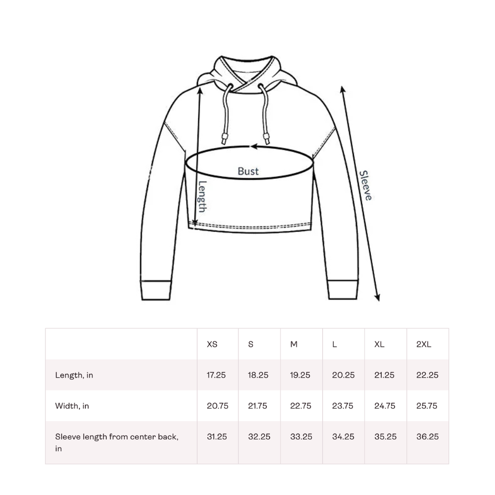 Love Life Tragedy Pink Heart Cropped Hoodie