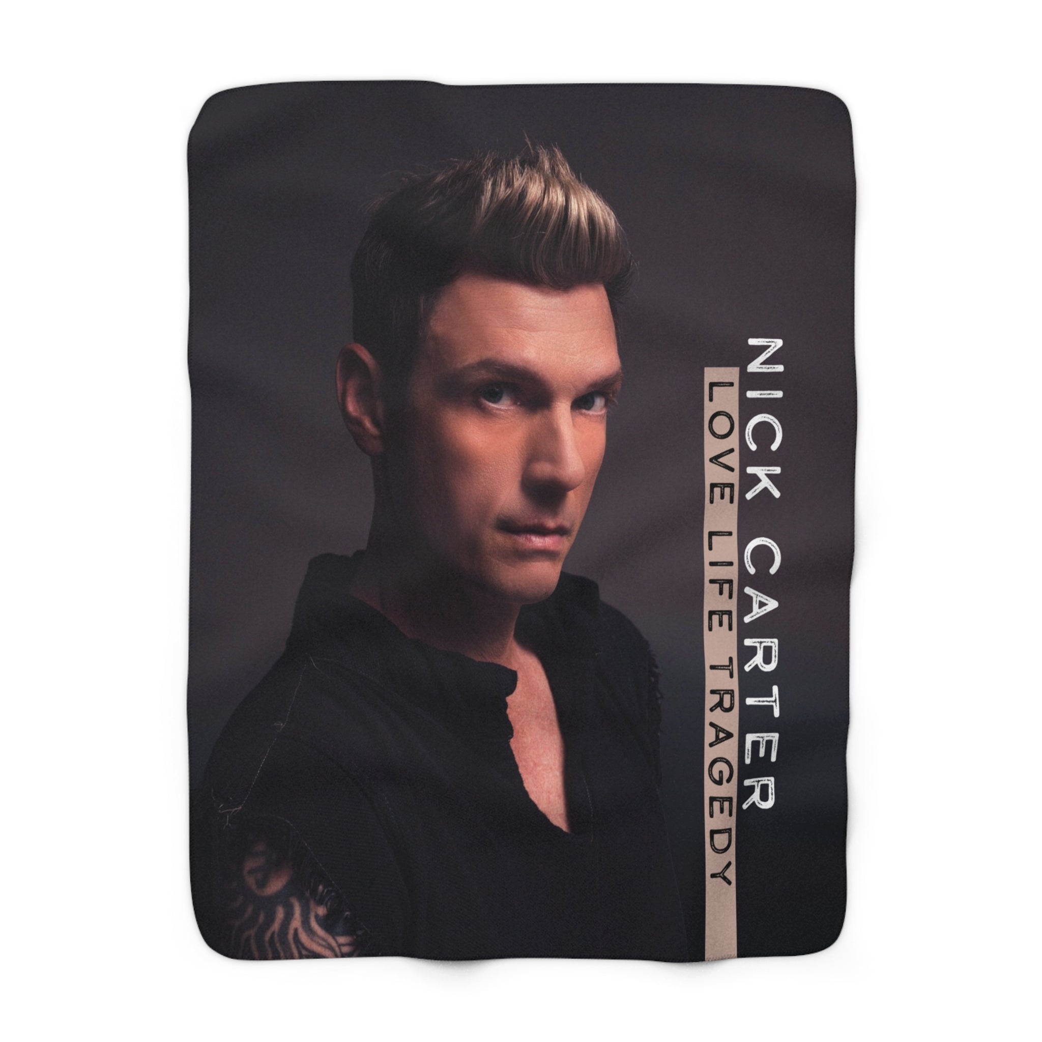 Love Life Tragedy Photo Sherpa Fleece Blanket