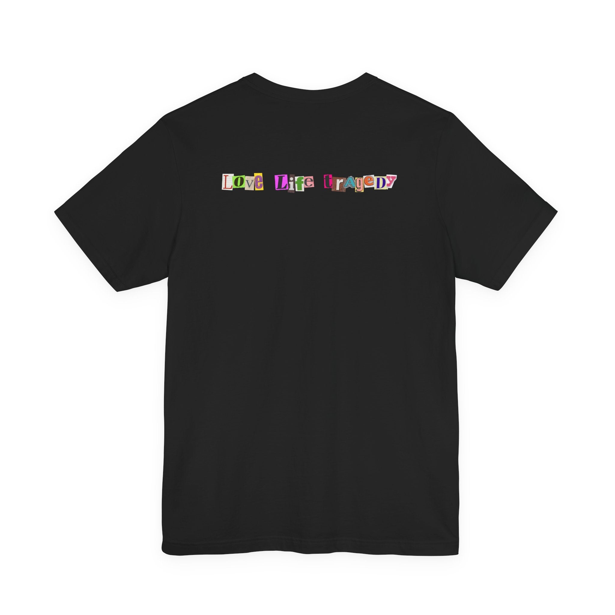 Love Life Tragedy Old School Scrapbook T-Shirt