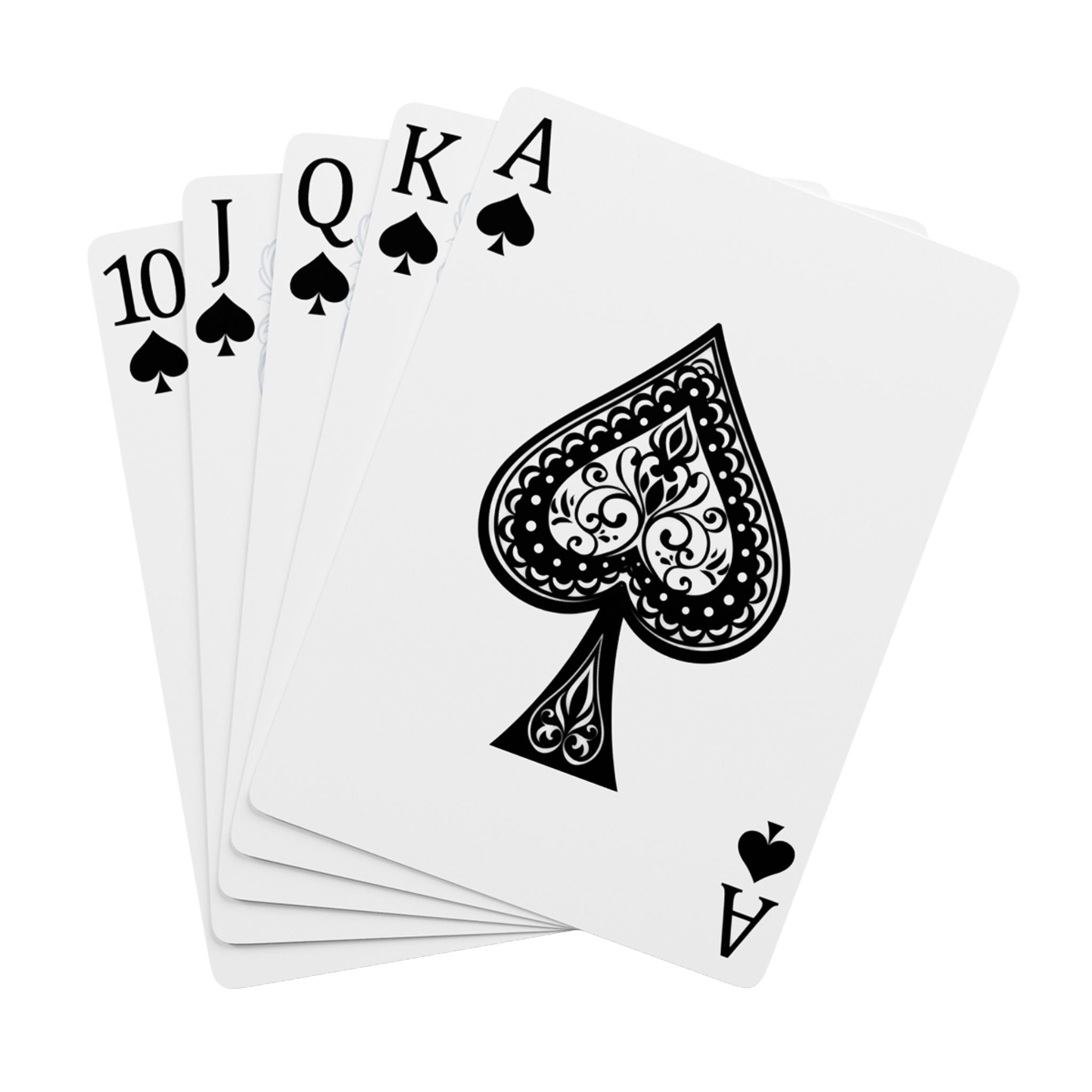 Love Life Tragedy Brown Playing Card Set