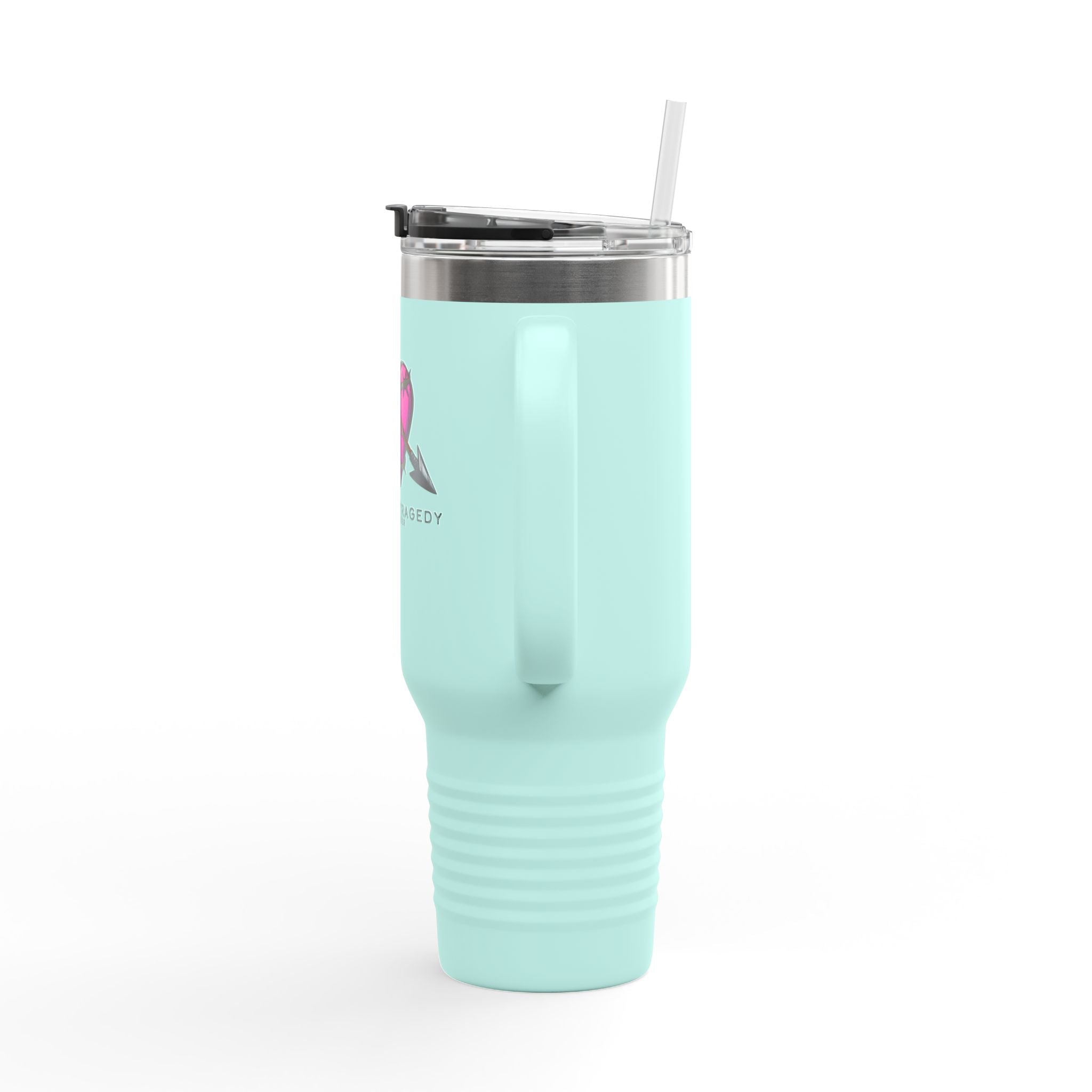 Love Life Tragedy 40oz Insulated Travel Tumbler