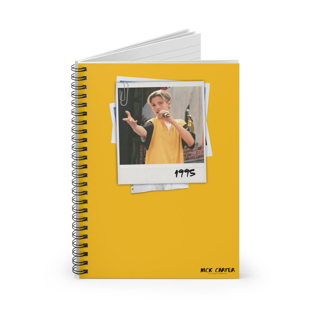 90's Baby Collection - 1995 Photo Spiral Notebook