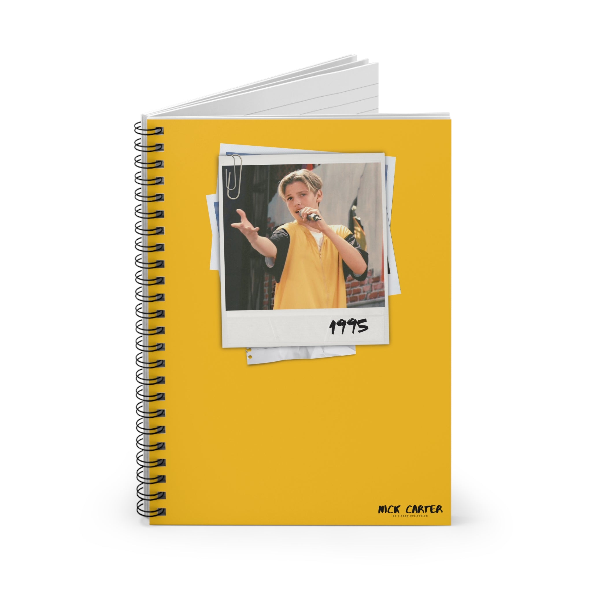 90's Baby Collection - 1995 Photo Spiral Notebook