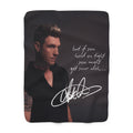 Hey Kid Lyrics Sherpa Fleece Blanket