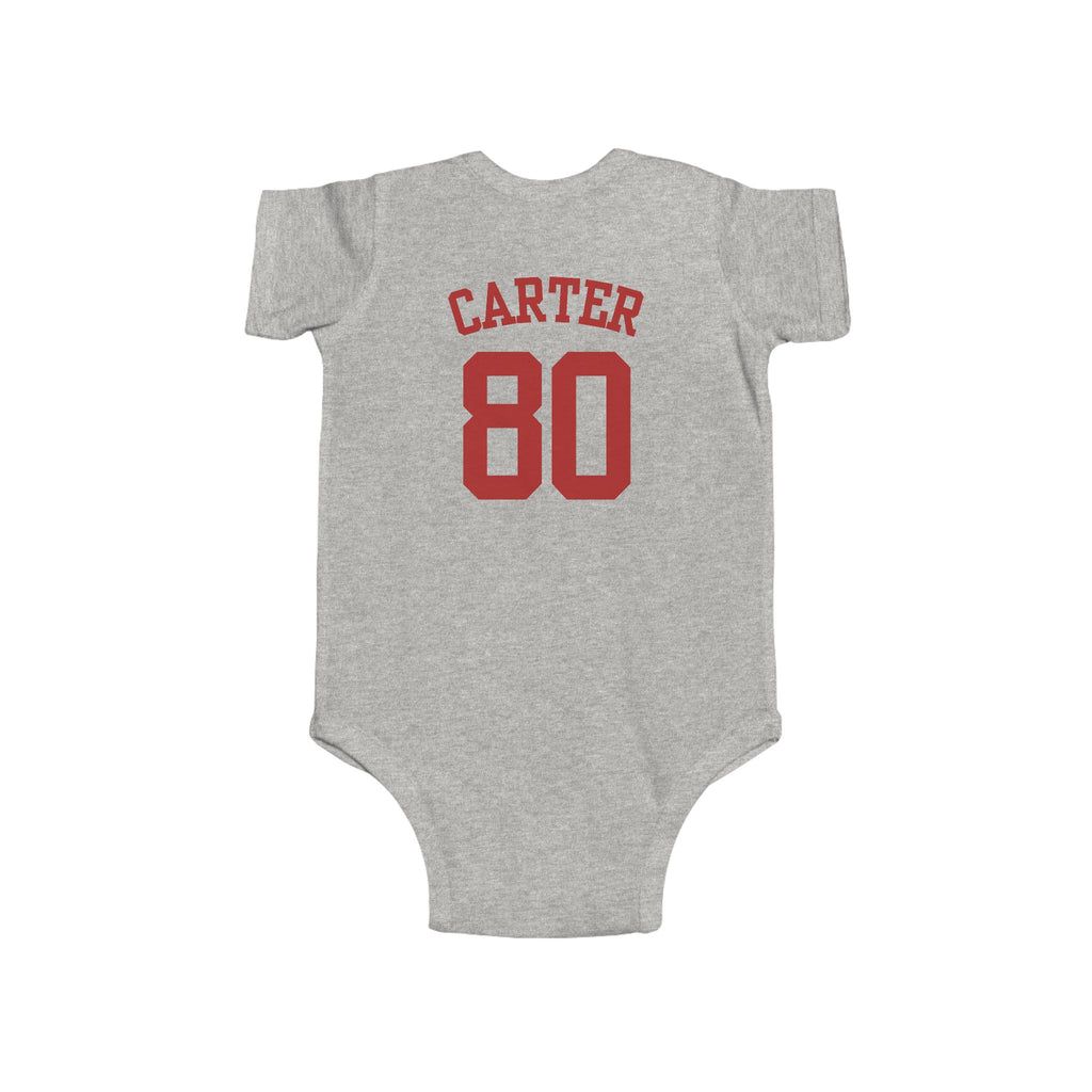 Love Life Tragedy Carter Jersey Baby Bodysuit