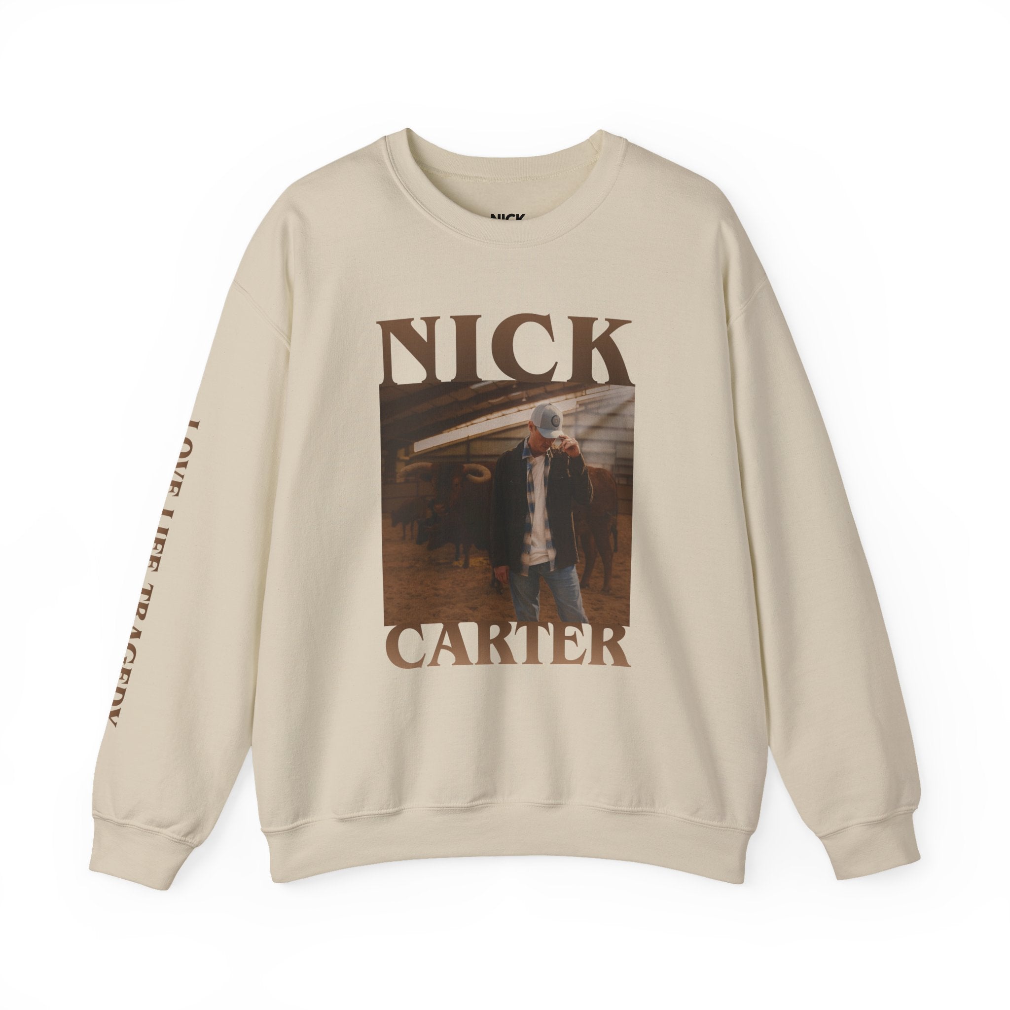 Love Life Tragedy On The Ranch Photo Sweatshirt