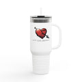 Love Life Tragedy 40oz Insulated Travel Tumbler