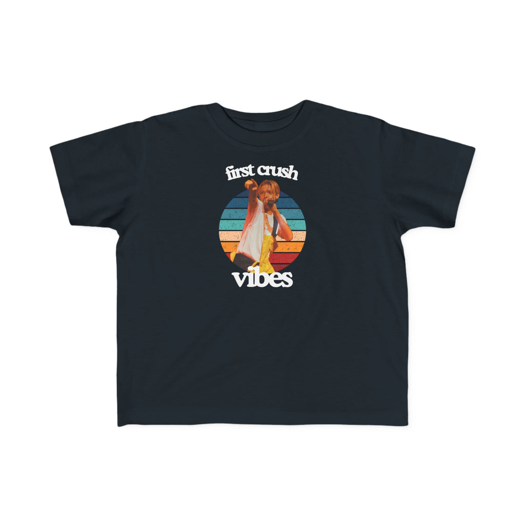 90's Baby Collection - First Crush Vibes Toddler T-Shirt